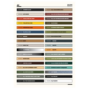 AK REAL COLORS MARKERS Logo